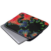 Mandelbrot Garden Electronics Bag Laptop Sleeve (Voorkant onderkant)