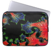 Mandelbrot Garden Electronics Bag Laptop Sleeve (Voorkant)