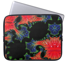 Mandelbrot Garden Laptop Hoesje Laptop Sleeve