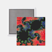 Mandelbrot Garden Magneet (Voorkant / Achterkant)