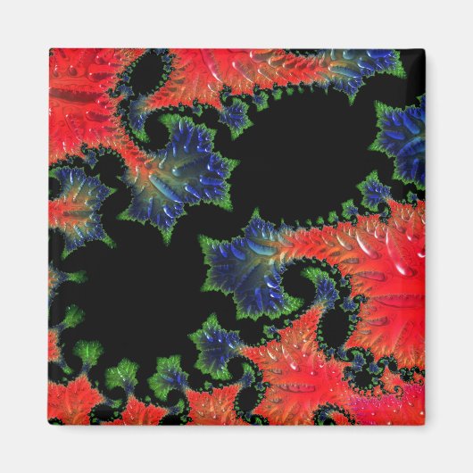Mandelbrot Garden Magneet (Voorkant)