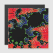 Mandelbrot Garden Magnetic Card (Voorkant / Achterkant)