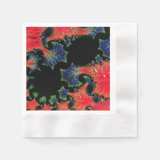 Mandelbrot Garden Napkins Servet (Voorkant)