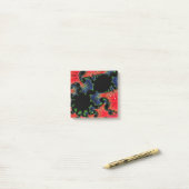 Mandelbrot Garden Post merkt op Post-it® Notes (Op bureau)