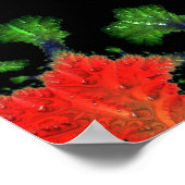 Mandelbrot Garden Poster (Hoek)
