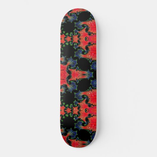 Mandelbrot Garden Skateboard (Voorkant)