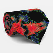 Mandelbrot Garden Stropdas (Opgerold)