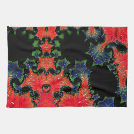 Mandelbrot Garden Tea Towel Theedoek