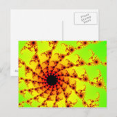 Mandelbrot Hooks Briefkaart (Voorkant / Achterkant)