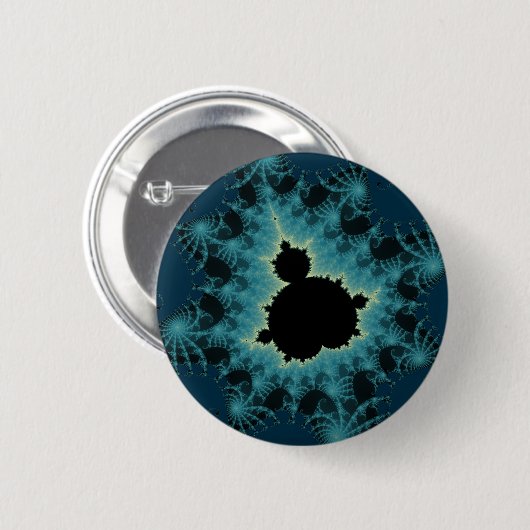 Mandelbrot Ronde Button 5,7 Cm (Voorkant /achterkant)