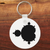 Mandelbrot Set 01 - Fractal Sleutelhanger (Voorkant)
