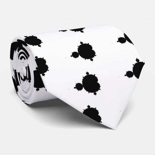 Mandelbrot Set 01 - Fractal Stropdas (Opgerold)