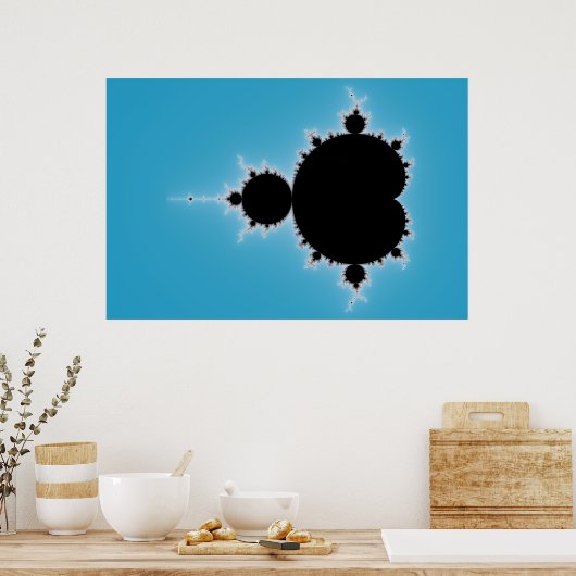 Mandelbrot Set 05 - Fractal Poster (Keuken)