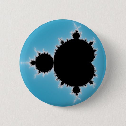 Mandelbrot Set 05 - Fractal Ronde Button 5,7 Cm (Voorkant)
