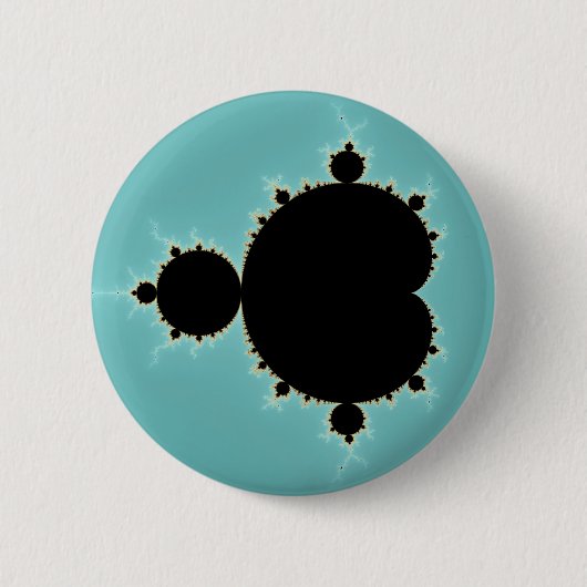 Mandelbrot Set 06 - Fractal Ronde Button 5,7 Cm (Voorkant)