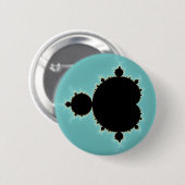 Mandelbrot Set 06 - Fractal Ronde Button 5,7 Cm (Voorkant /achterkant)