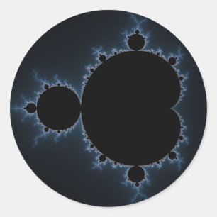 Mandelbrot Set 07 - Fractal Ronde Sticker