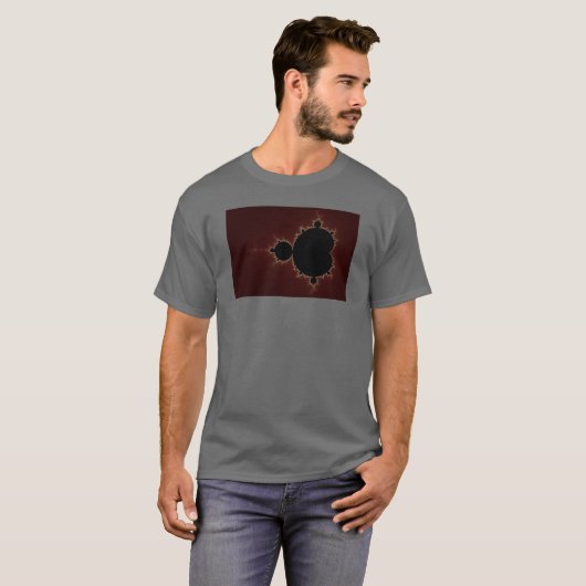 Mandelbrot Set 08 - Fractal T-shirt (Voorkant volledig)