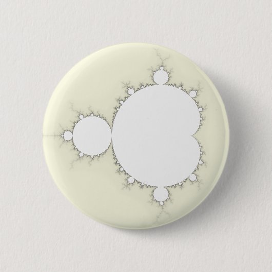 Mandelbrot Set 09 - Fractal Ronde Button 5,7 Cm (Voorkant)