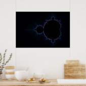Mandelbrot Set 10 Poster (Keuken)