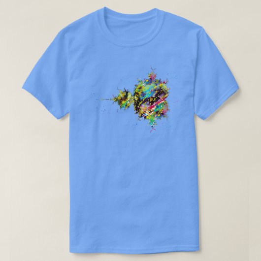 Mandelbrot Set 3 T-shirt (Design voorkant)