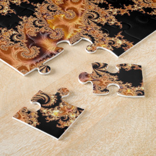 Mandelbrot Set Fractal Digital Art Toffee Legpuzzel