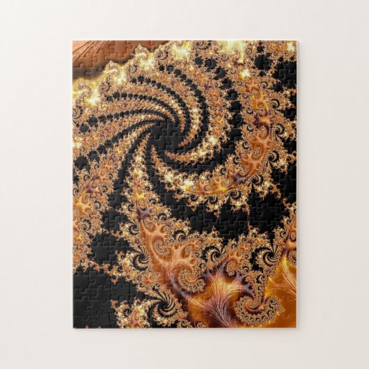 Mandelbrot Set Fractal Digital Art Toffee Legpuzzel (Verticaal)