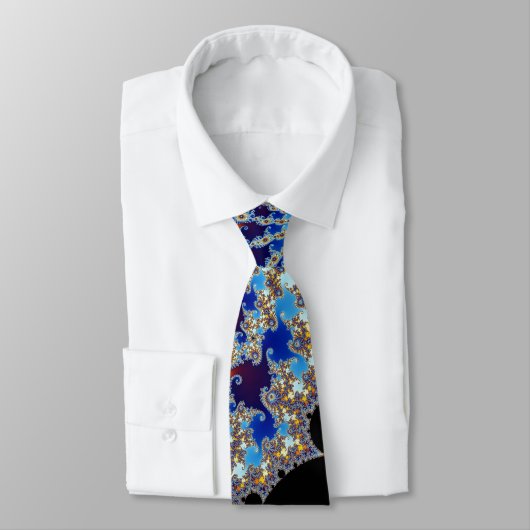 Mandelbrot Set Fractal Seahorse Stropdas (Gebonden)