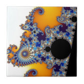 Mandelbrot Set Fractal Seahorse Tegeltje (Voorkant)