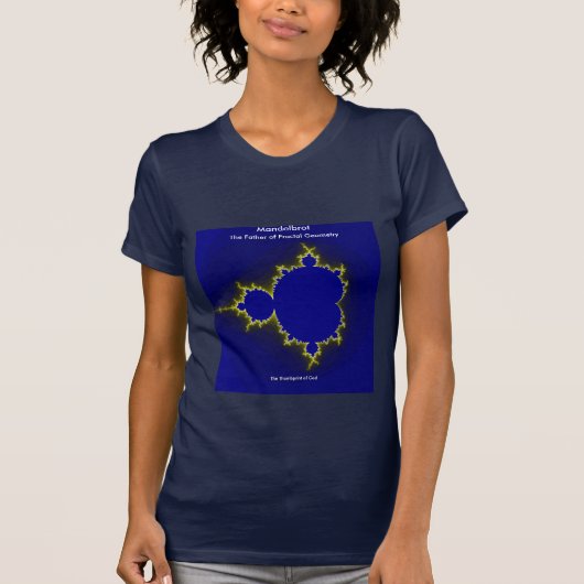 Mandelbrot Set Fractal Shirt (Voorkant)