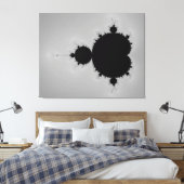 Mandelbrot Set Fractal Vorm Canvas Afdruk (Insitu (Slaapkamer))