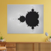 Mandelbrot Set Fractal Vorm Canvas Afdruk (Insitu (Woonkamer))
