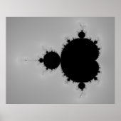 Mandelbrot Set Fractal Vorm Poster (Voorkant)