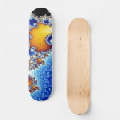 Mandelbrot Set Satellite Double Spiral Fractal Skateboard (Voorkant)