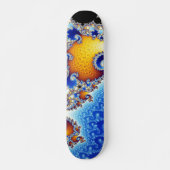 Mandelbrot Set Satellite Double Spiral Fractal Skateboard (Voorkant)