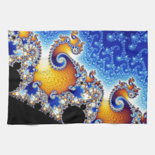 Mandelbrot Set Satellite Double Spiral Fractal Theedoek