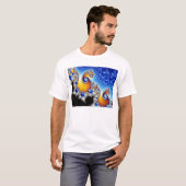 Mandelbrot Set Two-Dimensional Fractal Vorm T-shirt (Voorkant volledig)