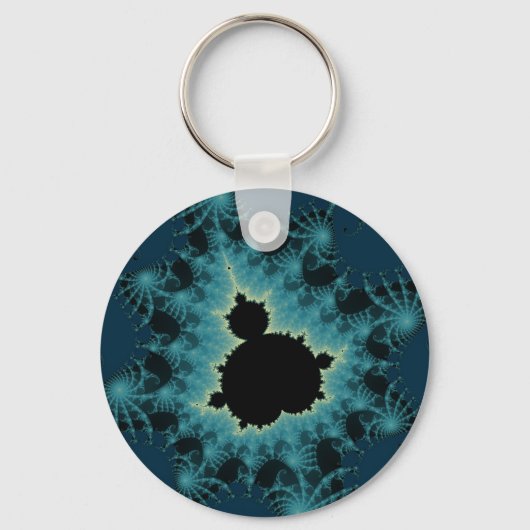 Mandelbrot Sleutelhanger (Voorkant)