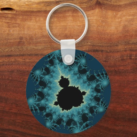 Mandelbrot Sleutelhanger (Voorkant)
