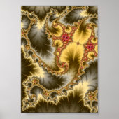 Mandelbrot Spiral Poster (Voorkant)