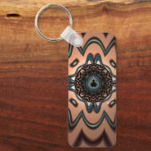 Mandelbrot Splash - Sleutelhanger (Voorkant)