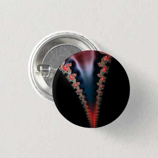 Mandelbrot Zip Badge Ronde Button 3,2 Cm (Voorkant /achterkant)