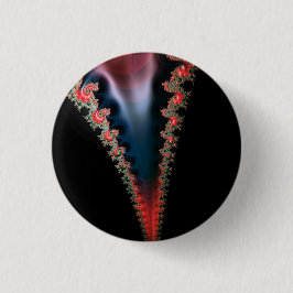 Mandelbrot Zip Badge Ronde Button 3,2 Cm