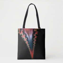 Mandelbrot Zip-Canvas tas