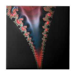 Mandelbrot Zip Keramische Tegel Tegeltje