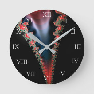 Mandelbrot Zip-klok Ronde Klok