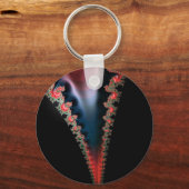 Mandelbrot Zip Sleutelhanger (Voorkant)