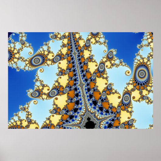 Mandelbrot Zoom C05 Poster (Voorkant)