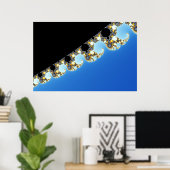 Mandelbrot Zoom D02 Poster (Thuiskantoor)