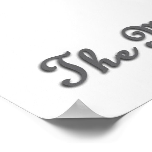 Mandelbrotset Poster (Hoek)